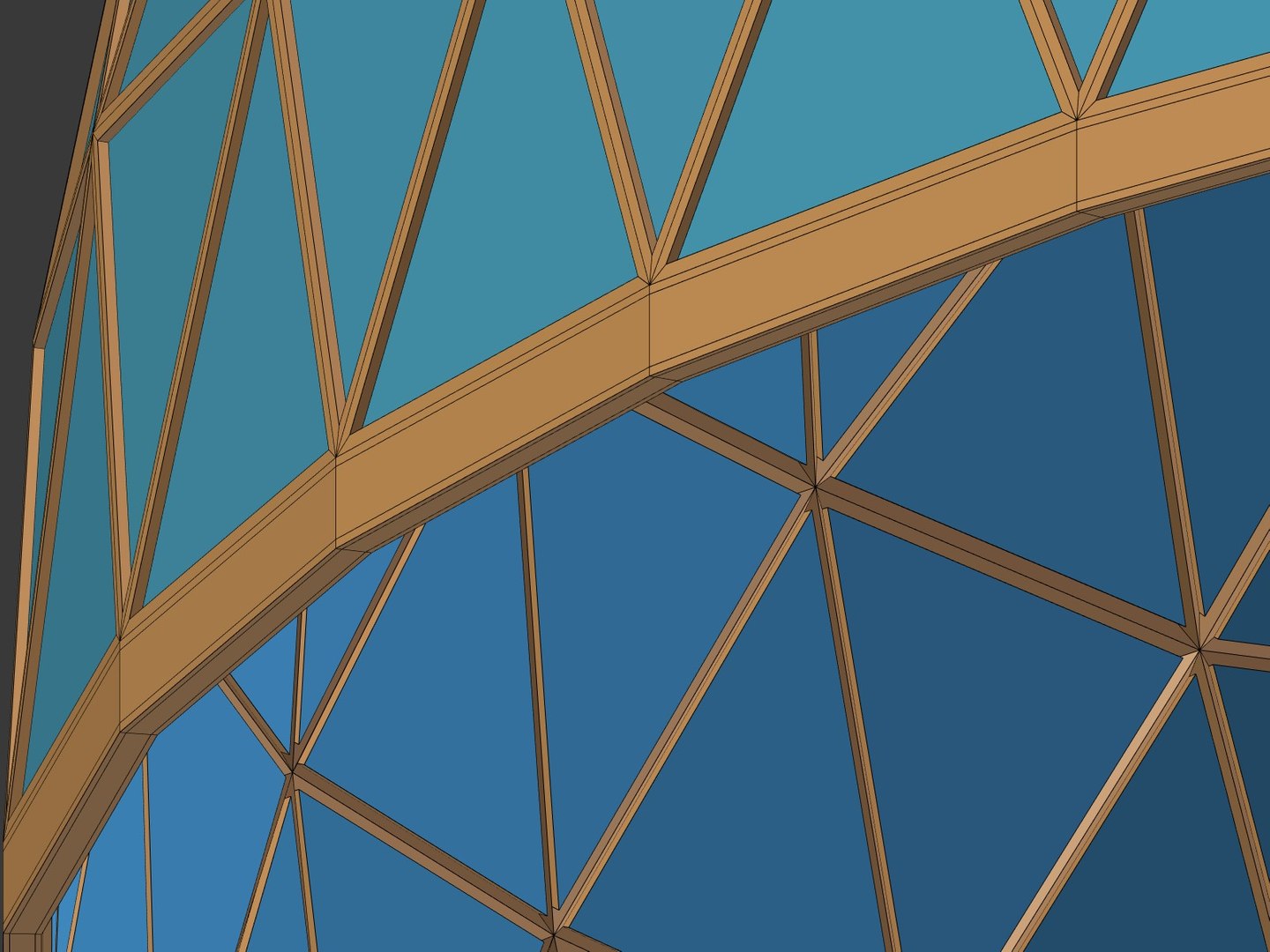 3D Geodesic Domes Architecture - TurboSquid 1419658