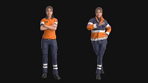 Paramedic Rigged 3D