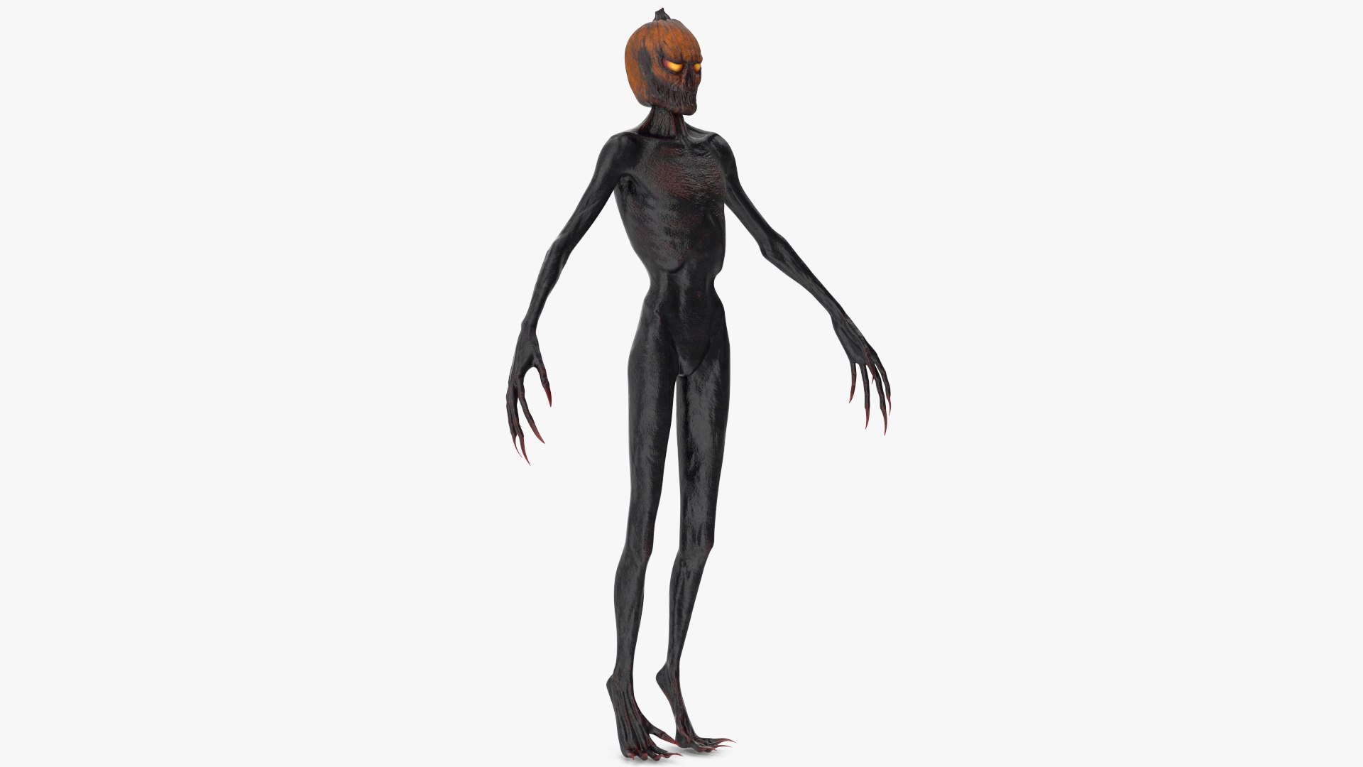 SCP-173 Monster - 3D Model Animated