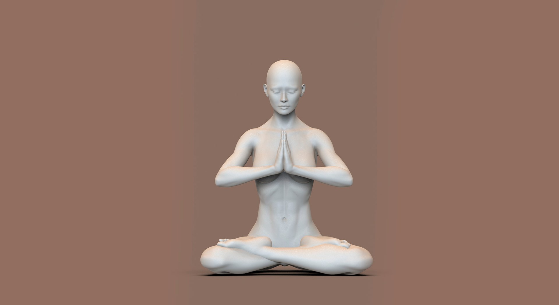 Woman Zen 3D Model - TurboSquid 2304191