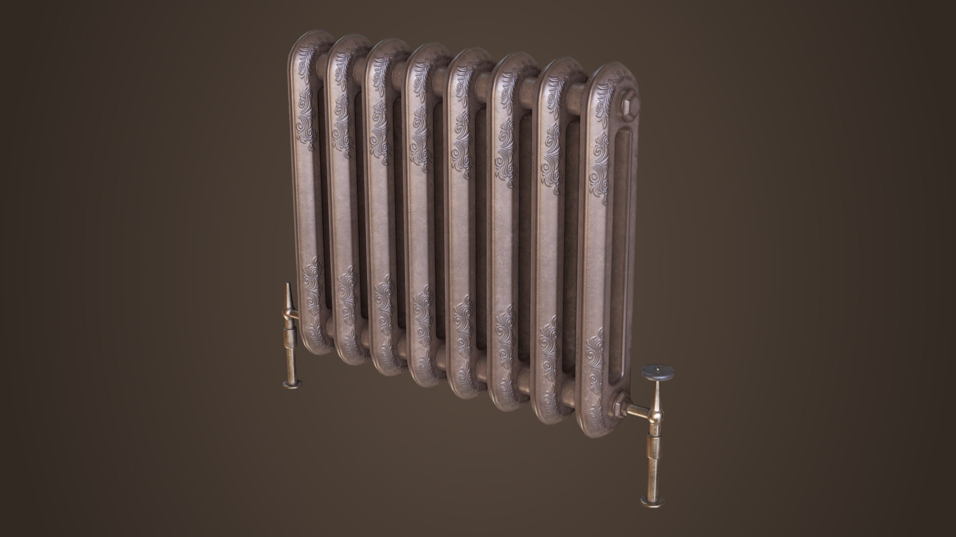 3D Vintage Radiator - TurboSquid 2048376