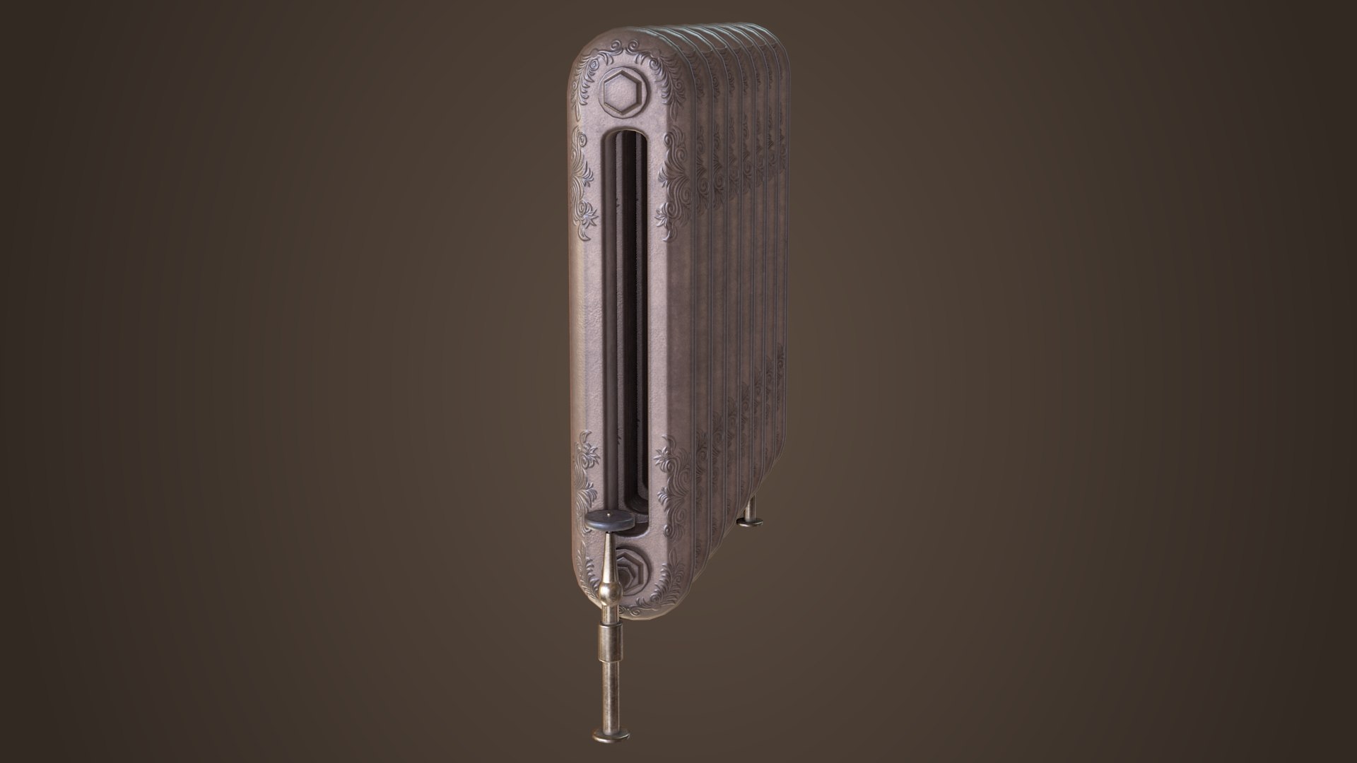 3D Vintage Radiator - TurboSquid 2048376