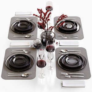 3D Table setting 44