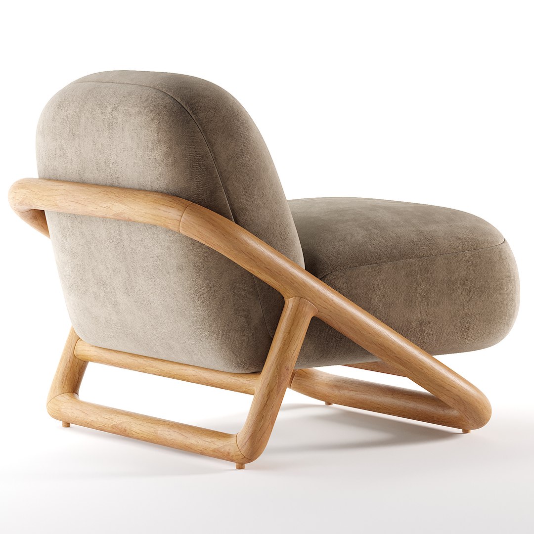 3D Model Ezra Chair 2015 - TurboSquid 2245624