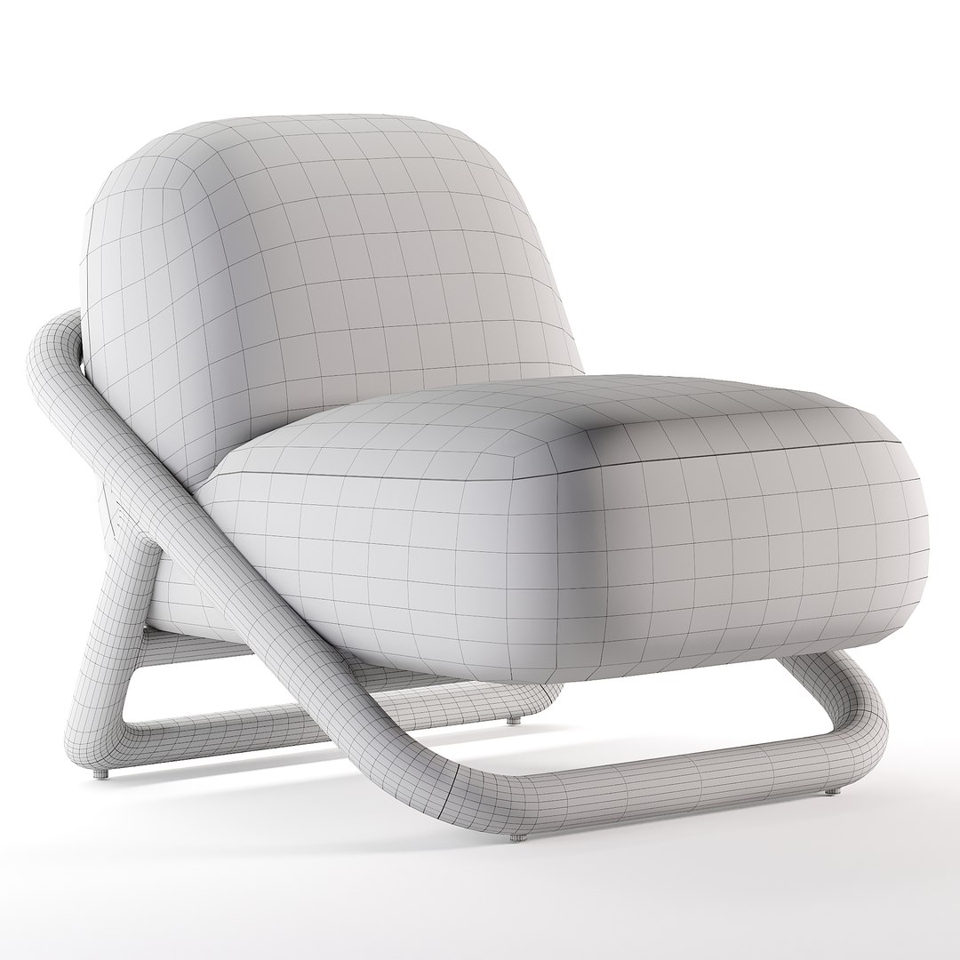 3D Model Ezra Chair 2015 - TurboSquid 2245624