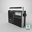 3 In 1 Retro Radio Recorder 3D model