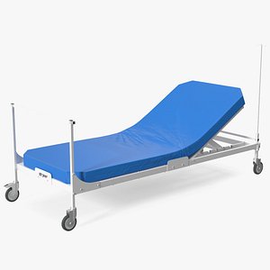 Stryker Emergency Relief Bed 30 Degrees 3D