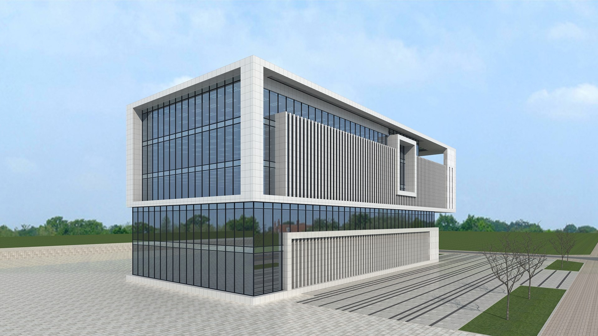 Modern Building Collection 04 3D - TurboSquid 1980372