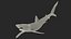 Prionace Glauca Shark Rigged