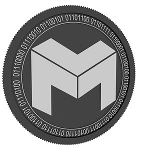 Magnet black coin