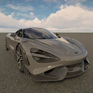 McLaren 765LT Spider 2022 3D 3D model