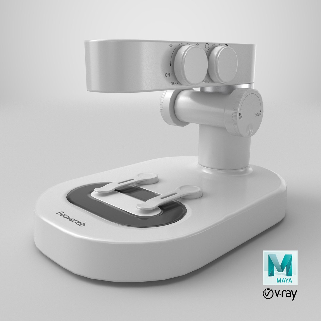 Beaverlab Darwin M2S Microscope Base Stand 3D model https://p.turbosquid.com/ts-thumb/Ea/v4xN9M/o7/stemcell_maya_vray_render/png/1771234787/1920x1080/fit_q87/10e4629d0fbcf090fc2cedb1d3d0e79aa3e62c32/stemcell_maya_vray_render.jpg