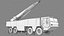 Emad Iranian Ballistic Missile Launcher Vehicle 3D model