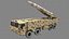 Emad Iranian Ballistic Missile Launcher Vehicle 3D model