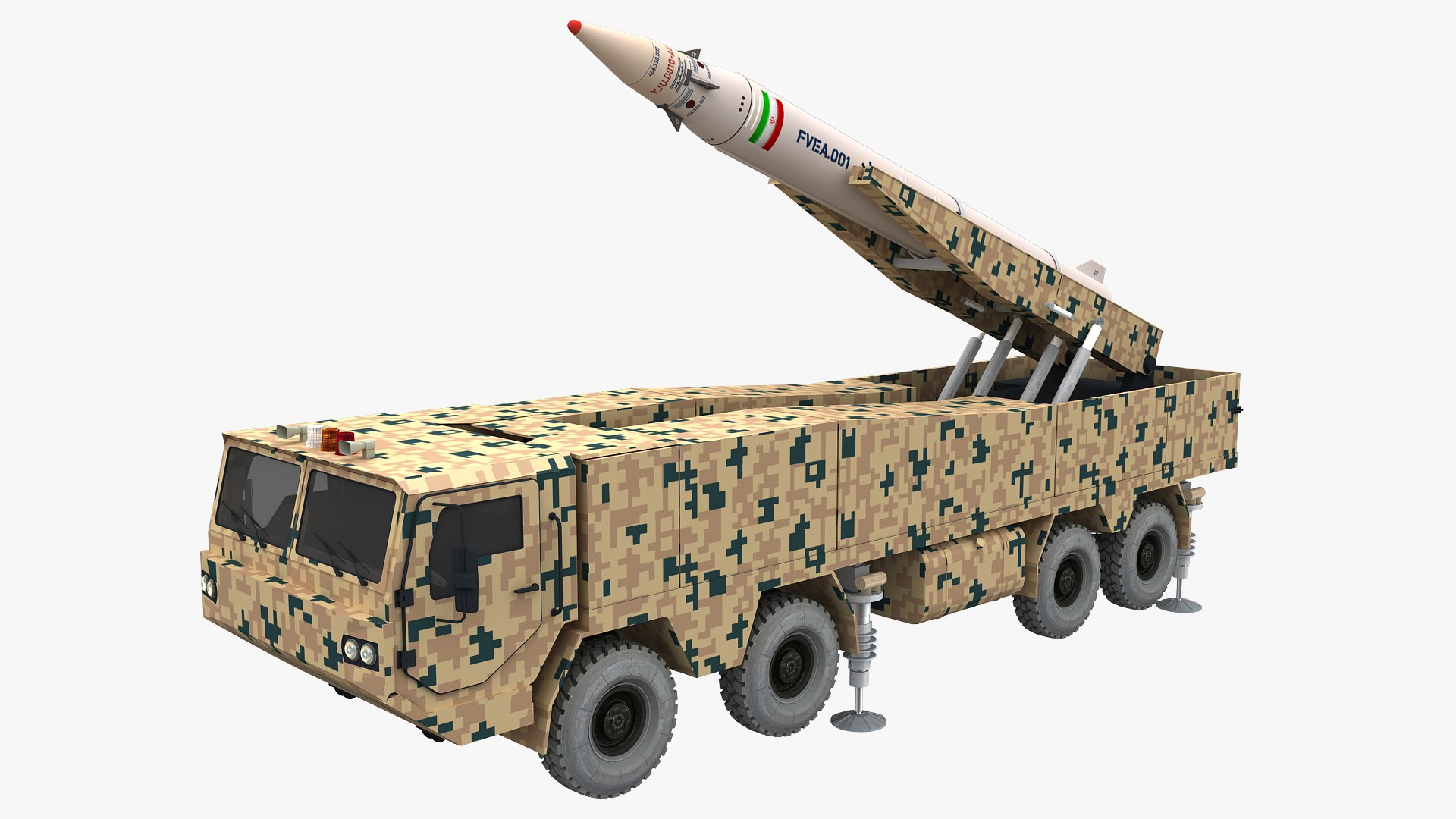Emad Iranian Ballistic Missile Launcher Vehicle 3D model https://p.turbosquid.com/ts-thumb/Ea/xg7zQD/S7/sig/jpg/1765970693/1920x1080/fit_q87/449801a8ae99c94c42968e006b7d092a6518bdb4/sig.jpg