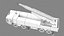 Emad Iranian Ballistic Missile Launcher Vehicle 3D model
