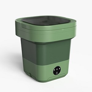 Portable Mini Washing Machine 3D