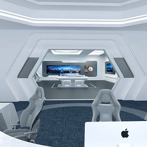 3D High-Tech Future Exhibition Hall