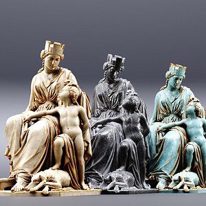 Hibernia and Brian Boroimhe 3D model