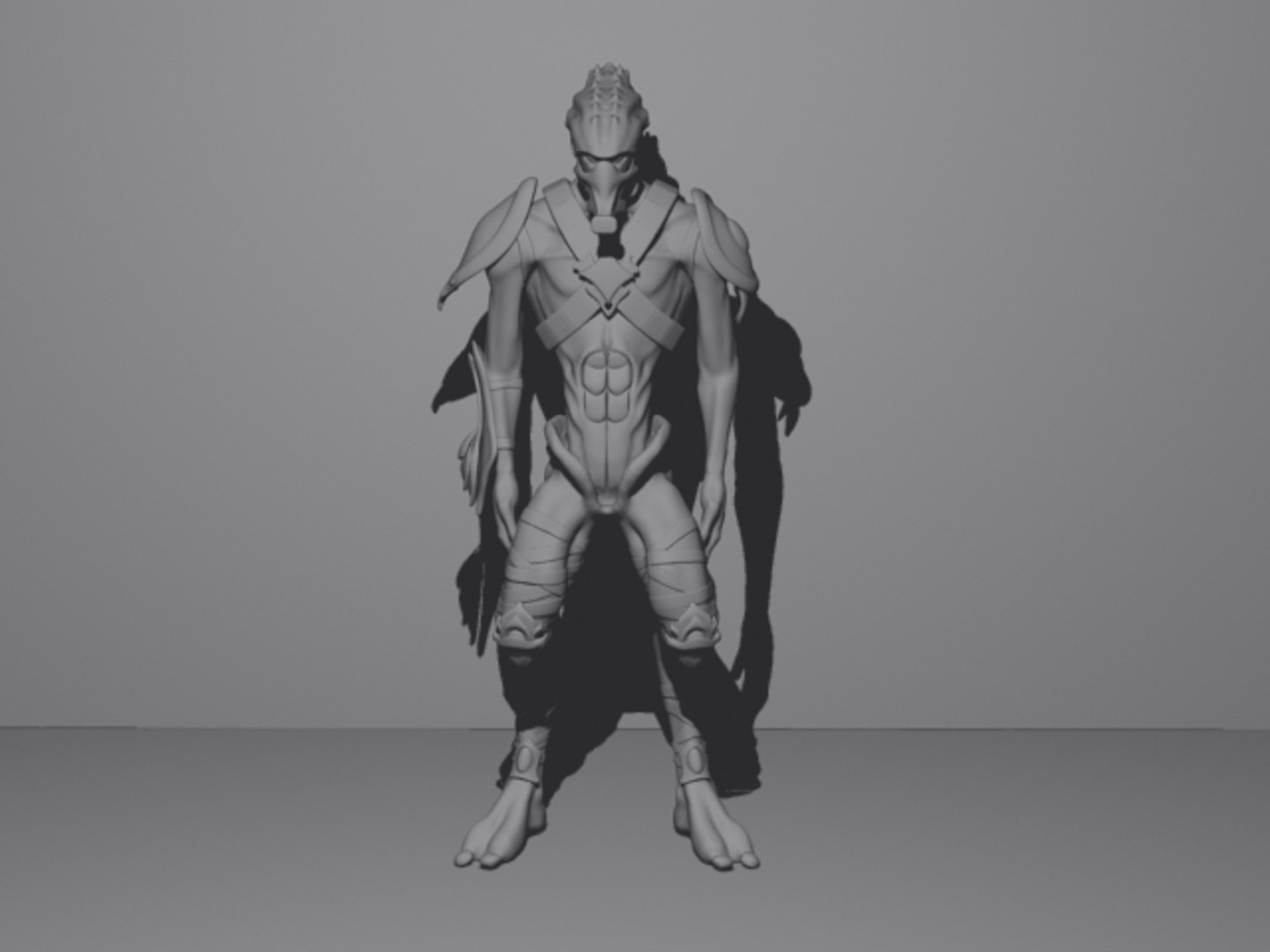 3ds Max Dark Templar Zealot