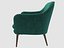 Charmy Armchair velvet green Pols Potten