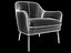 Charmy Armchair velvet green Pols Potten