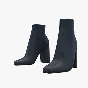 High Heels Boots SXS 78 3D model