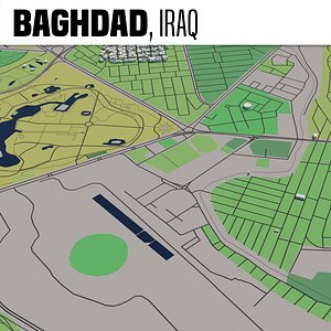 3D city baghdad maps
