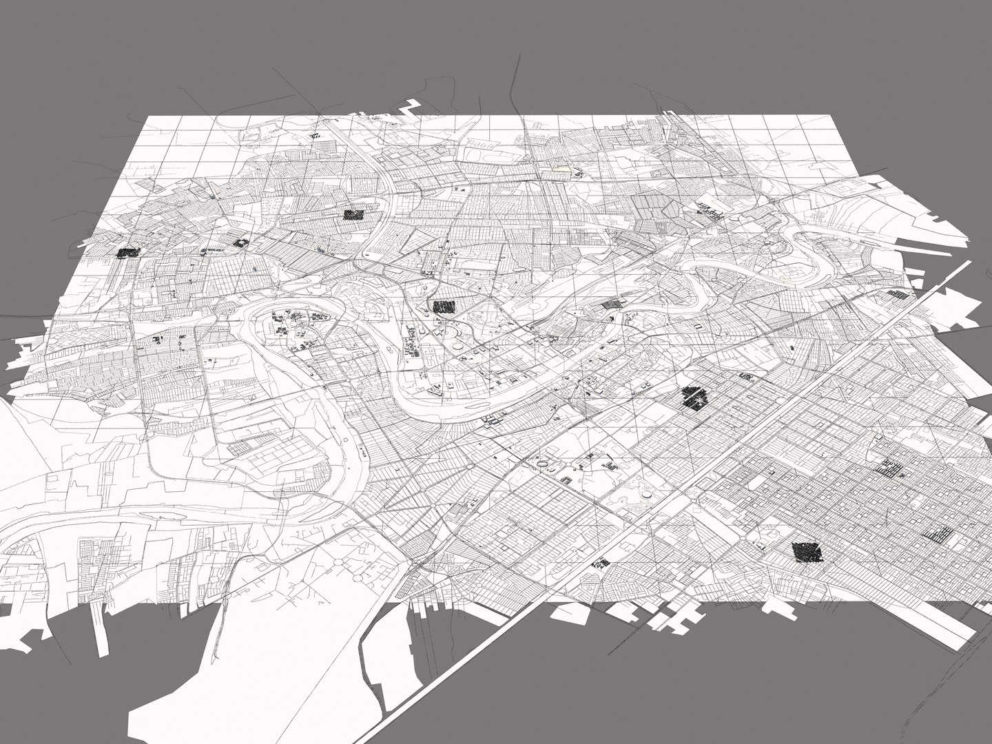 3D City Baghdad Maps - TurboSquid 1424288