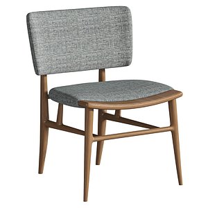 HANA DINING CHAIR by Bakerfurniture 3D model