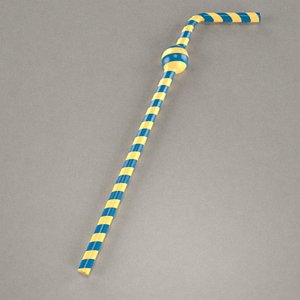 3d drinking straw