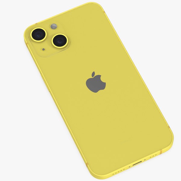 modelo 3d iPhone 14 Yellow - TurboSquid 2051601