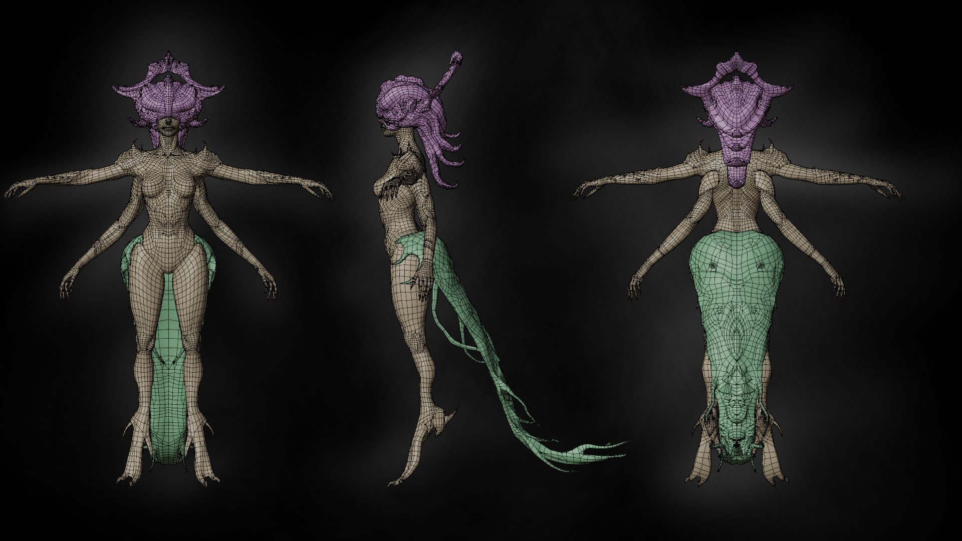 3D model Girl Monster - TurboSquid 2148753