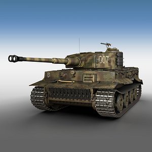 cinema4d sd kfz 182 tiger ii