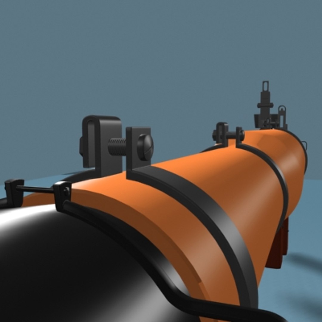 Rpg-7 Launcher Rocket 3d Model