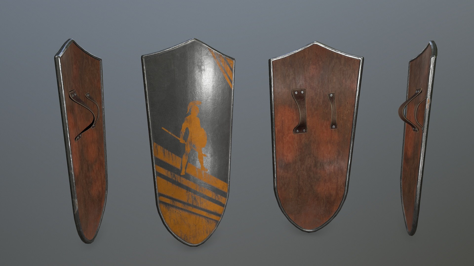 Shield Model - TurboSquid 1575916