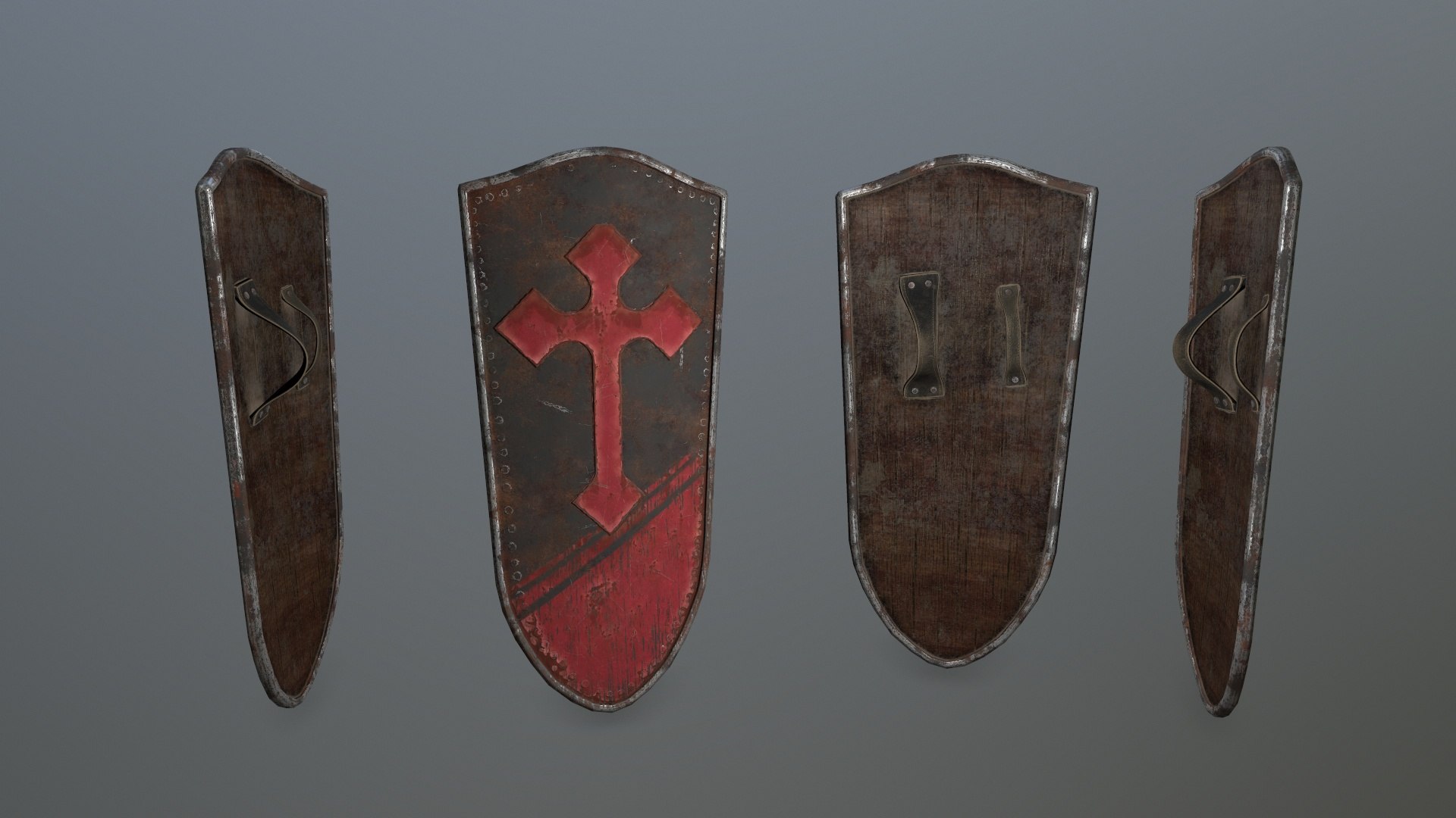 Shield Model - TurboSquid 1575916