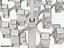 Sciolari 81 Cubes Chrome Chandelier