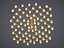 Sciolari 81 Cubes Chrome Chandelier
