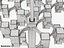Sciolari 81 Cubes Chrome Chandelier