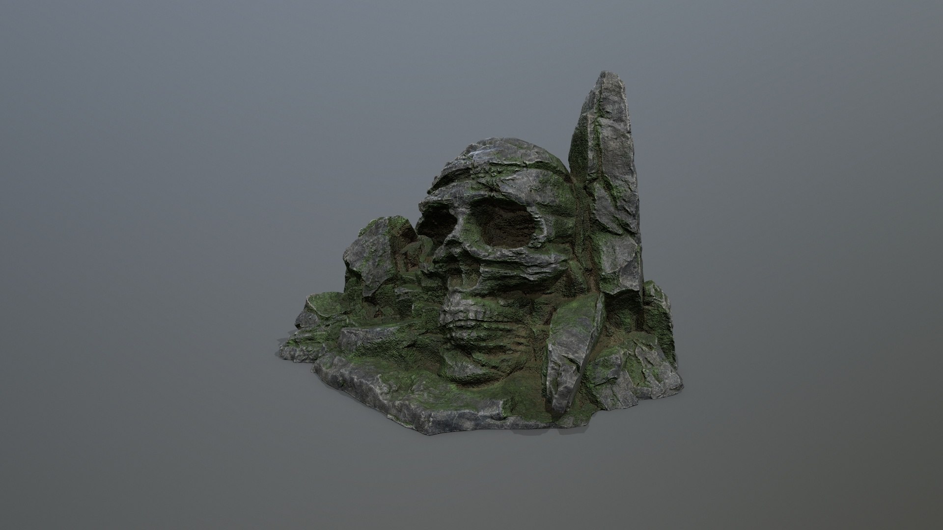 Skull Rock Model - TurboSquid 2302853