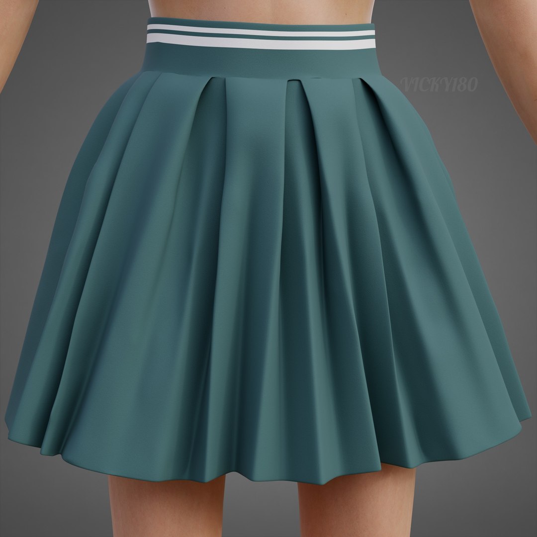 3D model Sports Wear Tennis Outfit Set -  Sports Bra Tank Top with Pleated Mini Skirt Clothing https://p.turbosquid.com/ts-thumb/Eb/VyaZN5/1y/0005/jpg/1781857293/1920x1080/fit_q87/d2a7317de04b4678f2662f24336653d226d80956/0005.jpg