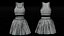 Sportliches Tennis-Outfit-Set – Sport-BH-Tanktop mit plissiertem Minirock