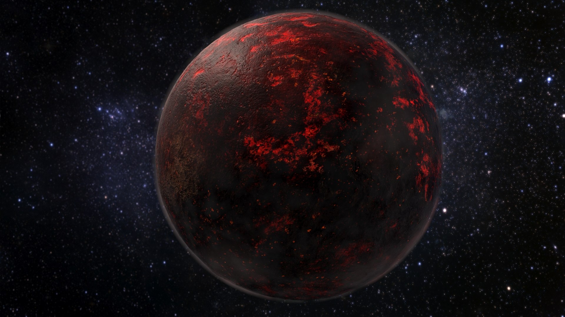 Lava Planet 55 Cancri 3D Model - TurboSquid 1284827