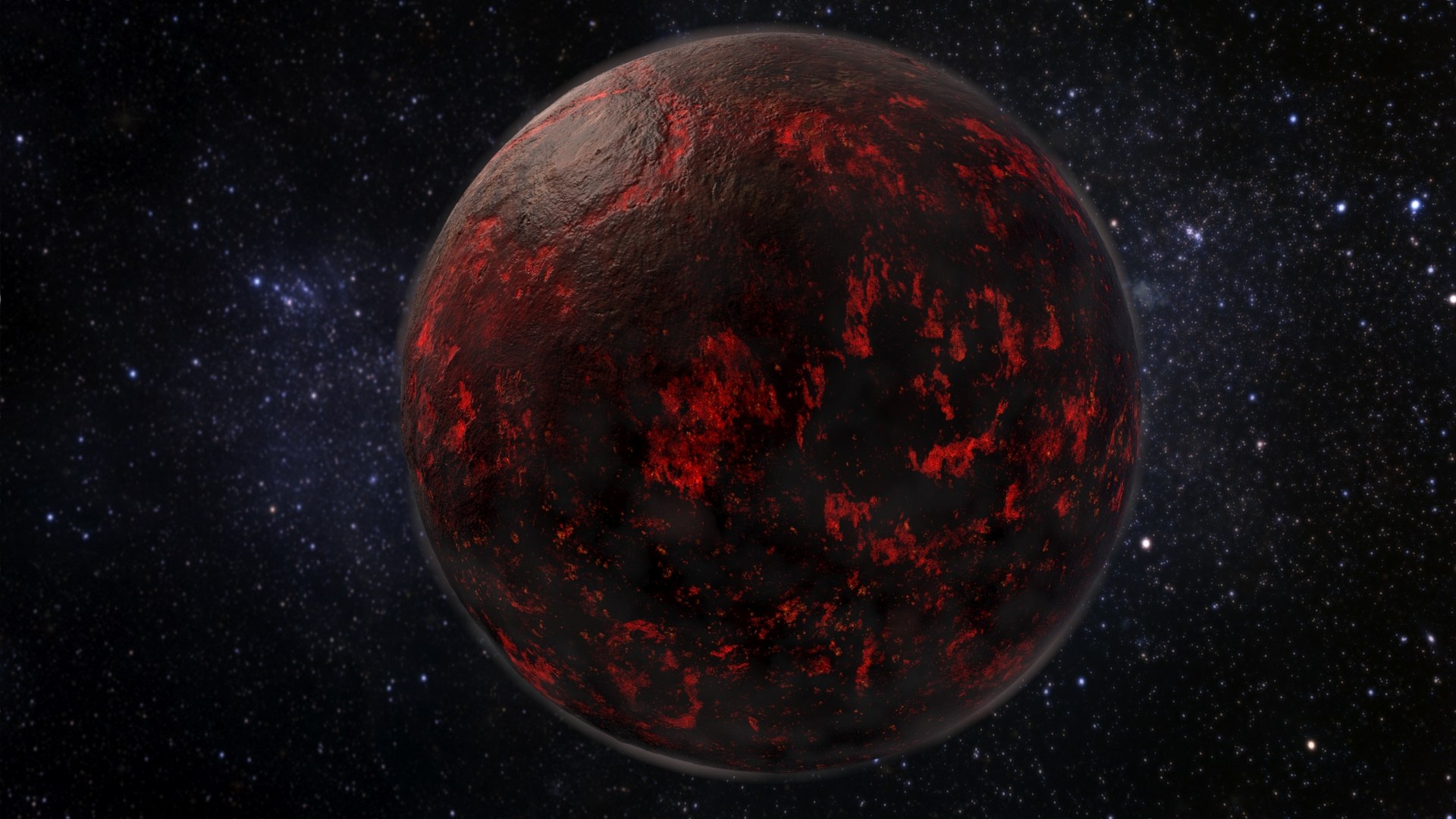 Lava Planet 55 Cancri 3D Model - TurboSquid 1284827