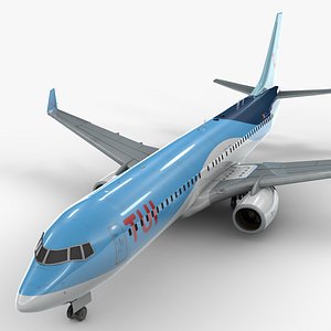 boeing 737-8 tui airlines 3D
