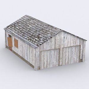 3d model old house