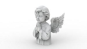 3D model Cherub Angel Full Body 3D Print Model