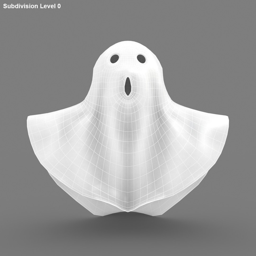 ghost ready 3d model