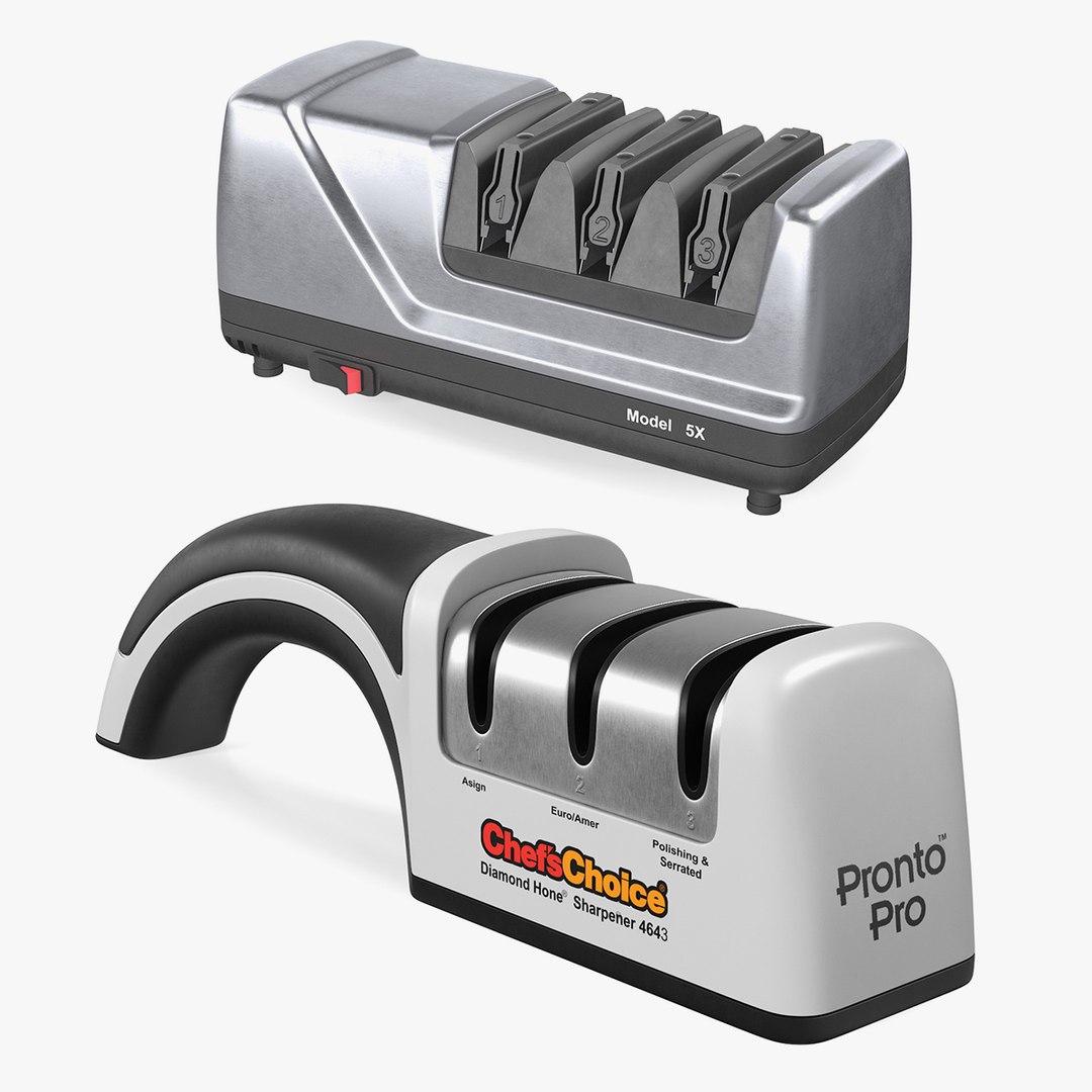 Knife Sharpeners Collection 3D model preview